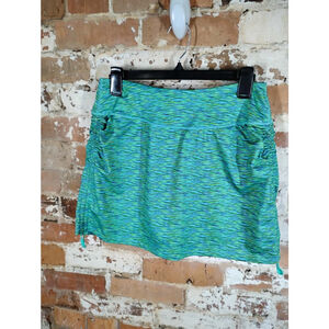 Brisas Ladies Activewear Skort Skirt Size M Adjustable Gathered Sides